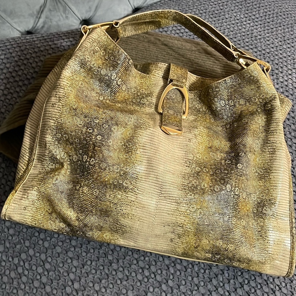 Olive Green large Hobo bag